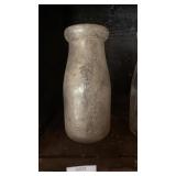 Vintage H.W. Walker Co. half pint milk bottle