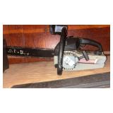 Vintage Craftsman gas powered chainsaw with