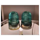 W. Brookfield 45 CLIFF ST NY.. glass insulator