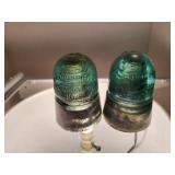 W. Brookfield 45 CLIFF ST NY.. glass insulator