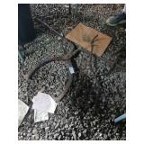 Pair of log and misc tongs