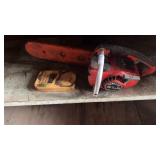 Vintage Homelite XL2 gas powered chainsaw with