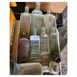 Assortment of bottles