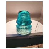 P& W  Glass insulator pat. 7/25/ 1965