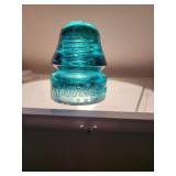 P& W  Glass insulator pat. 7/25/ 1965