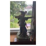 Vintage bisque porcelain Melody in Motion -