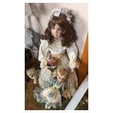 2 Porcelain Dolls