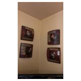 Lot of Rooster Wall Decor