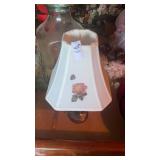 Table Lamp W Floral design
