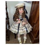 Kathy Smith Fitzpatrick porcelain sailor doll on