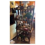 Vintage multi tiered shelving unit  65x27inch (NO