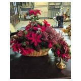 Poinsetta Faux Flowers