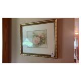Framed Floral Art