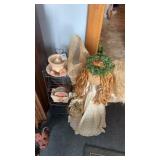 Small Decorative Shelf and Angel