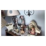 Lot of Trinkets on Shelf