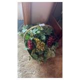 Faux Fruit Basket