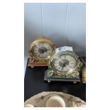 Two Small Desk Clocks