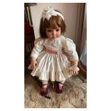 Vintage Porcelain Collector Doll
