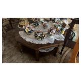 Wooden Glass Coffee Table and End Table Set