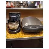 Proctor Silex 4 cup coffee maker and George