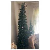 7 Ft and 1 Ft Tall Christmas Trees