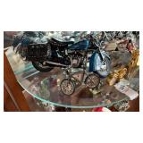 Lot of Mini Motorcycle Figurines