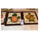 Chicken and Fruit Themed Kitchen Decor