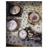 Drawer lot of clocks, Sharp, Peter Rabbit etc