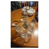 Rose Decanter Set
