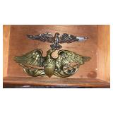 Lot of Metal Eagle Decor