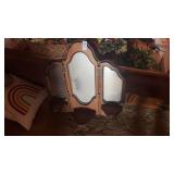 Decorative Floral Wall Mirror