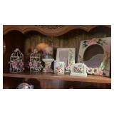 Lot of Floral Decor Pieces