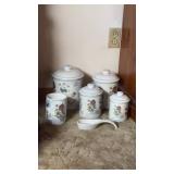 Floral Canister Set
