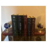 Sweet Water Press well known novels with globe