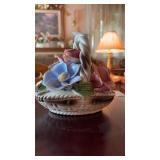 Vintage Italian Capodimonte porcelain flower