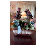 Vintage Capodimonte Italian porcelain floral