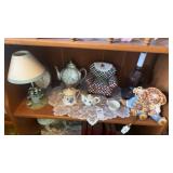 Shelf Lot of Trinkets