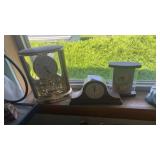Lot of 3 Desk Clocks