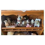Lot of Cat Trinkets and Decor