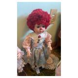 Raggedy Ann Porcelain Doll