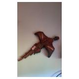 Pheasant Wall Hanging Ceramic