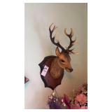 Ceramic Deer Head Decoration