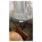 Small Glass Top End Table