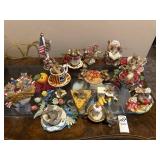 Lot of mice collectible figurines