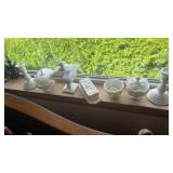 Lot of Hobnail White Glass