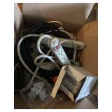 Box lot of outlet adapters and surge protectors