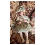 Vintage 16inch porcelain collectors doll from the