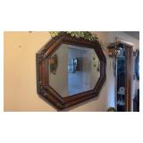 Large Oval Wall Mirror
