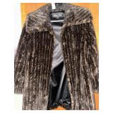 Vintage Regent Park size small leopard fur jacket