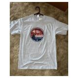 Buddy Lee dungarees logo T shirt - size medium